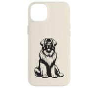 Carcasa para iPhone 14 Plus Divertido Perro Leonberger con Gafas de Sol