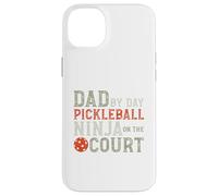 Carcasa para iPhone 14 Plus Divertido Pickleball Dad Pickleball Ninja para Hombre