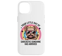 Carcasa para iPhone 14 Plus Divertido Yorkshire Terrier Tiny Boss Actitud Sarcástica Perro Mamá