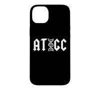 Carcasa para iPhone 14 Plus Divertidos Pares de Bases de ADN ATGC Maestro de Ciencias de biología Molecular