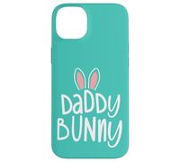 Carcasa para iPhone 14 Plus Easter Family Matching Outfits Pastel Easter Daddy Bunny