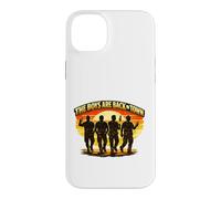 Carcasa para iPhone 14 Plus Emblema de reunión de The Boys Are Back in Town Brotherhood Divertido