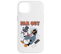 Carcasa para iPhone 14 Plus Empleado de Oficina de Dreamy Penguin Lejos y Fuera Motivación