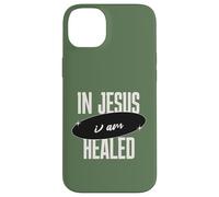 Carcasa para iPhone 14 Plus En Jesús I Am Healed Christian Faith Healing Gifts