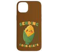 Carcasa para iPhone 14 Plus Enviando Maíz Grats Cute Pun Kawaii Maíz