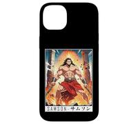 Carcasa para iPhone 14 Plus Epic Japanese Anime Christian Faith Bible Graphic - Samson
