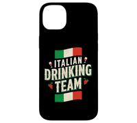 Carcasa para iPhone 14 Plus Equipo Italiano de Beber Divertido Beber Amante de la Cerveza Beer Pong
