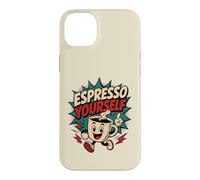 Carcasa para iPhone 14 Plus Espresso Yourself Divertido Estilo Vintage Café Comic Retro Art