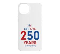 Carcasa para iPhone 14 Plus EST 1776 250 Years of Making History Patriotic American USA