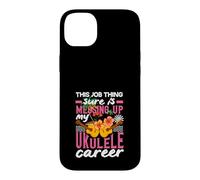 Carcasa para iPhone 14 Plus Esta Cosa del Trabajo está arruinando mi Carrera de Ukelele músico