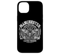 Carcasa para iPhone 14 Plus Estampado Blanco Envejecido con Abejas de Manchester, Inglaterra, Reino Unido, Desde el 79 d.C.