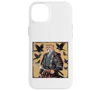Carcasa para iPhone 14 Plus Estampado de Guepardo con Cara de Guepardo, Guepardo samurái japonés