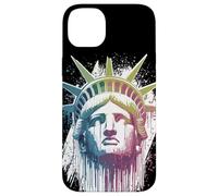 Carcasa para iPhone 14 Plus Estatua de la Libertad, EE.UU., Nueva York, Gotham, américa diseño