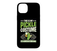Carcasa para iPhone 14 Plus Este es mi Disfraz de pepinillo Disfraz de eneldo de Comida de Halloween