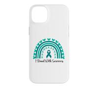 Carcasa para iPhone 14 Plus Estoy con sobrevivientes Concientización sobre agresión Sexual Boho Rainbow