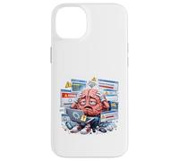 Carcasa para iPhone 14 Plus Estrés del Programador de Errores cerebrales Divertidos