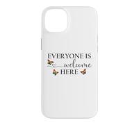 Carcasa para iPhone 14 Plus Everyone is Welcome Here Pride Sign Lesbian Butterfly Pride