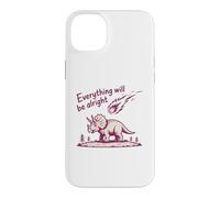 Carcasa para iPhone 14 Plus Everything Is Alright Dinosaur Asteroid Chaos Graphic Retro