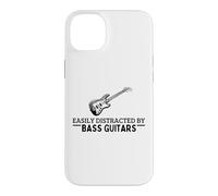 Carcasa para iPhone 14 Plus Fácilmente distraído por Bass Guitars Funny Bass Player