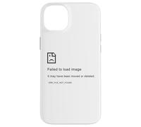 Carcasa para iPhone 14 Plus Failed to Load Image - Programmer Funny PC Error Graphic
