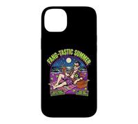 Carcasa para iPhone 14 Plus Fang-Tastic Summer Vampire Beach Drácula Vacaciones de Halloween