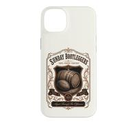 Carcasa para iPhone 14 Plus Fantasía Fútbol Domingo Bootleggers Whisky Etiqueta Estilo