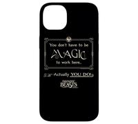 Carcasa para iPhone 14 Plus Fantastic Beasts and Where to Find Them Magic To Work Here