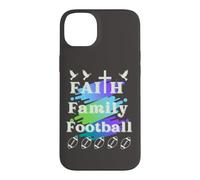 Carcasa para iPhone 14 Plus Fe, Familia, Fútbol, Diversión de otoño Ropa de Mujer Cristiana