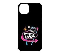 Carcasa para iPhone 14 Plus Ferret Tube of Chaos Retro Pet Owner Vintage Sign Design
