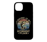 Carcasa para iPhone 14 Plus Fishing Is My Retirement Plan Cool Fishing Graphic Fisherman