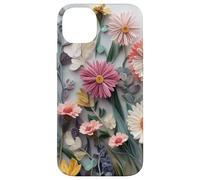 Carcasa para iPhone 14 Plus Floral Flower Pattern Botanical Nature Garden Bloom Cute