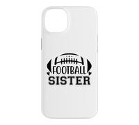 Carcasa para iPhone 14 Plus Football Sister Girls Cute Little Sister Football Cheer Fan