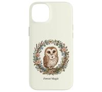 Carcasa para iPhone 14 Plus Forest Barn Magic Owl Estética Cottagecore Nature Art