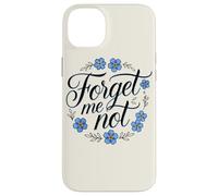 Carcasa para iPhone 14 Plus Forget Me Not, Flor de jardín, Adorno Floral