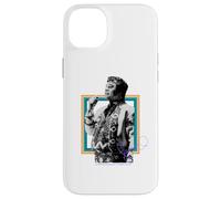 Carcasa para iPhone 14 Plus Foto de Juan Gabriel con Marco arcoíris