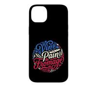 Carcasa para iPhone 14 Plus Francés Vin Dolor Fromage Bastille Day Culture