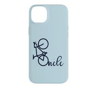 Carcasa para iPhone 14 Plus Francia Bicicleta Francés ONCLE Tío