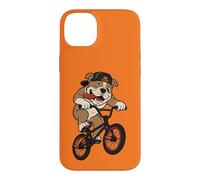 Carcasa para iPhone 14 Plus Freestyle BMX Bike, Ciclista Bicicleta BMX-Dogs BMX Bici