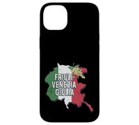 Carcasa para iPhone 14 Plus Friuli Venezia Giulia Italia Retro Región Mapa Vintage
