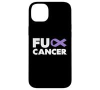 Carcasa para iPhone 14 Plus Fuck Cancer - Camiseta con Texto en alemán Fuck Esophageal Cancer Awareness