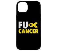 Carcasa para iPhone 14 Plus Fuck Cancer - Camiseta - Fuck Childhood Cancer Awareness