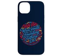 Carcasa para iPhone 14 Plus Fundadores Revolución USA 250 Patriot