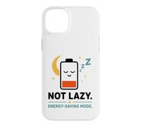 Carcasa para iPhone 14 Plus Funny Battery Low Quote Not Lazy Energy Saving Mode