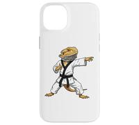 Carcasa para iPhone 14 Plus Funny Bearded Dragons Doing Karate Samurai Ninja Lizard