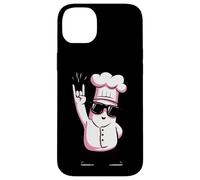 Carcasa para iPhone 14 Plus Funny Chef Rockstar Cook Retro Style Rosa Diseño