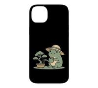 Carcasa para iPhone 14 Plus Funny Frog Bonsai Gardening Japanese Style Plant Lover
