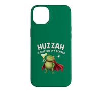 Carcasa para iPhone 14 Plus Funny Frog Knight Huzzah Salt On My Senses Margarita Sarcasmo