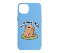 Carcasa para iPhone 14 Plus Funny Kids Kawaii Meme Chill Rage Consumes Me Capybara Vibes