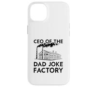 Carcasa para iPhone 14 Plus Funny Mens Joke Fathers Retro CEO de The Dad Joke Factory