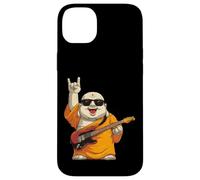 Carcasa para iPhone 14 Plus Funny Monk Guitarrista Rock Music Retro Style Design